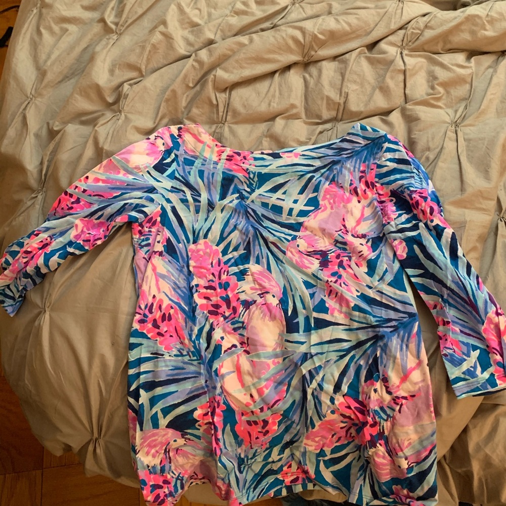 Lilly Pulitzer 3/4 sleeve top